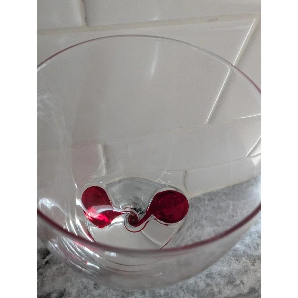 Pier 1 Import Clear Wine Glass 9